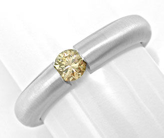 Foto 1 - Brillant-Spann Ring Goldbraun 18K Weißgold, S6418