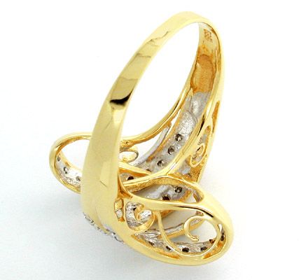 Foto 3 - Neu! sehr dekorativer Diamant-Ring, 14K Gelbgold, S7481