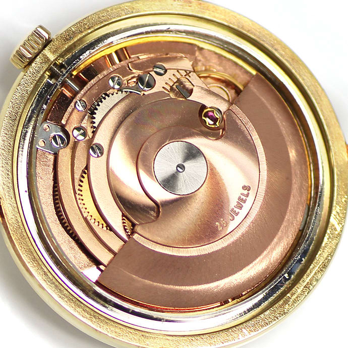 Foto 4 - Arctos Automatik Herrenarmbanduhr in 14K Gold Krokoband, U2567